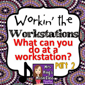 Tips and Tricks for using Workstations or Centers in Your Elementary Music Class -This is the BIG list of things you can do.  Composing, singing, writing, reading, dancing and more are all possible with good planning!