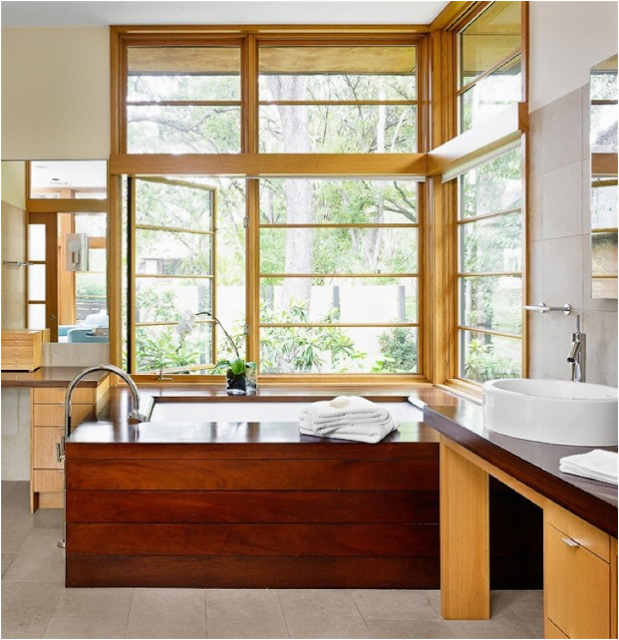 10 Baños estilo japonés - Colores en Casa