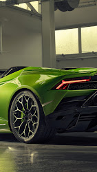 lamborghini huracan evo spyder hd rear mobile