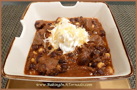 Crockpot Beef Chili | www.BakingInATornado.com