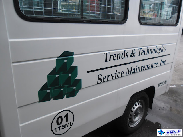 Vehicle Stickers - Trends & Technologies Service Maintenance, Inc.