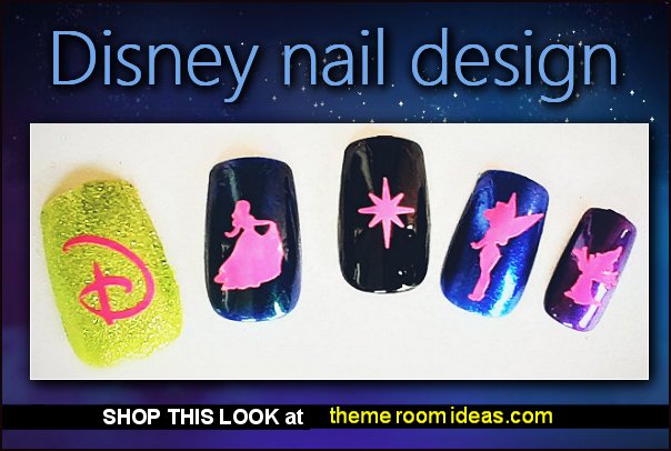 Disney Theme Vinyl nail decals disney nails disney nail art decorations Disney Theme Vinyl nail decals disney nails disney nail art decorations
