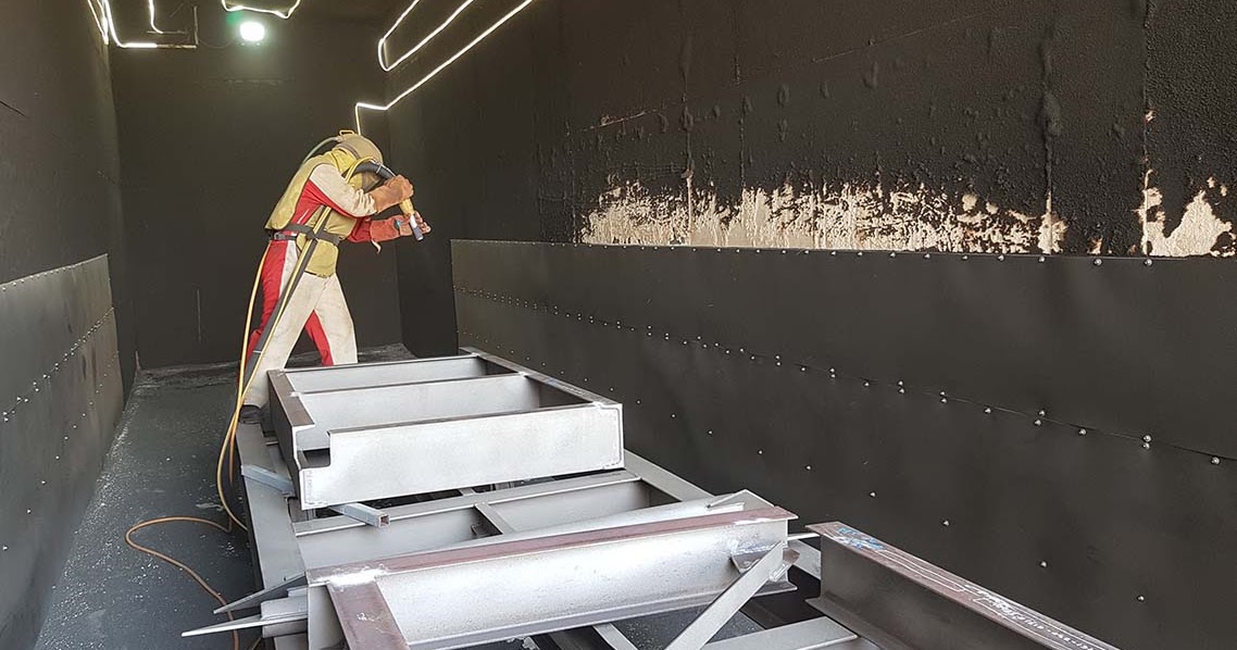 Jasa Sandblasting & Painting Delta Teknika Cikarang