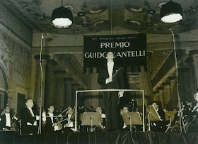 The young Muti at the Guido Cantelli competition in Milan in 1967, which he won
