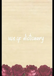 use of dictionary