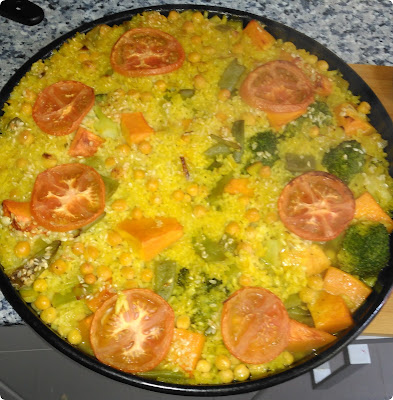 Receta : Arroz al horno (Vegetariano)