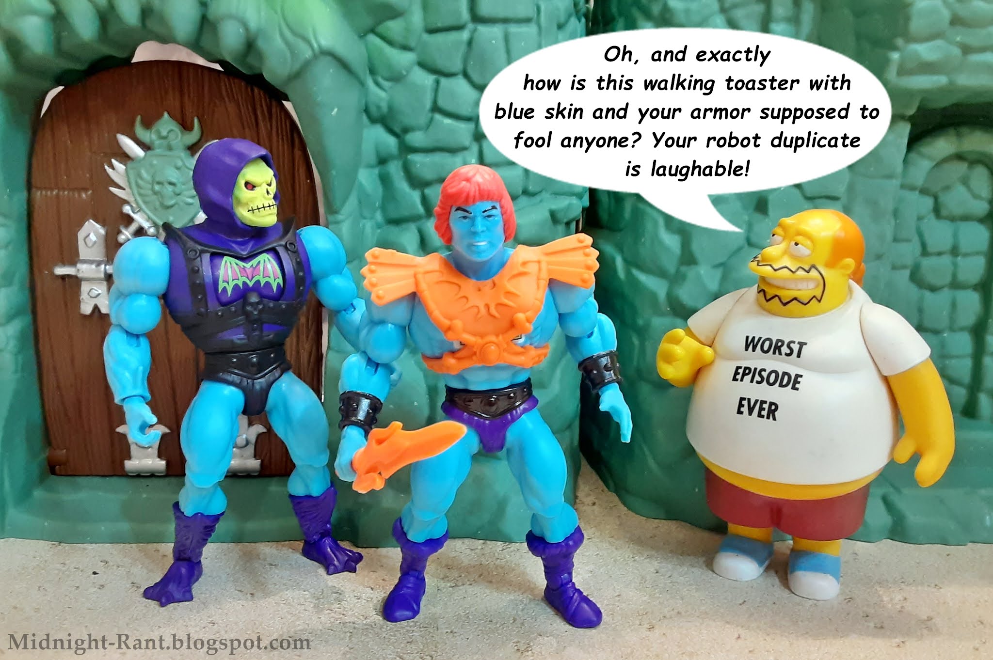 The Midnight Rant: Rant Review: Masters of the Universe Origins Faker figure