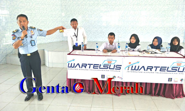 Ajib.. Mau Melepas Rindu Keluarga, Warga Binaan Lapas Gungsugih Disediakan Wartel