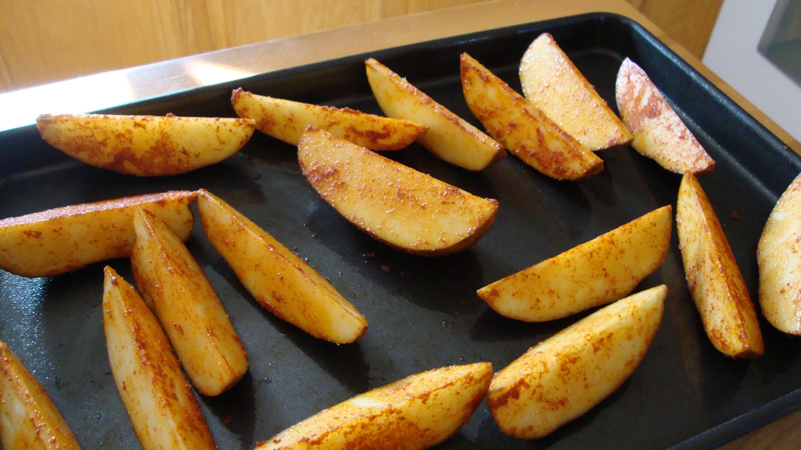The Wednesday Baker: BAKED PAPRIKA FRIES