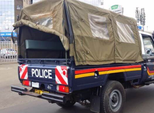 Kenya Police car photo
