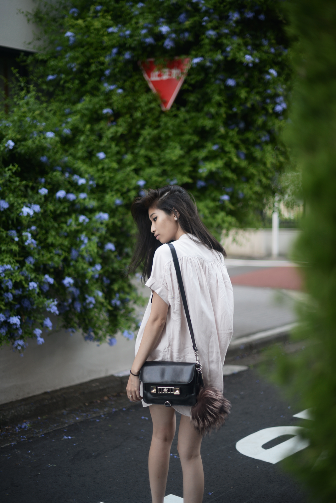 Aritzia Shirt Dress in Tokyo - Wallflower / FOREVERVANNY.com