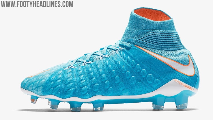 hypervenom phantom 1 white and blue