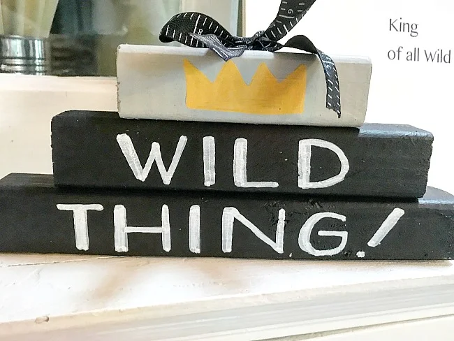 block sign for Wild thing