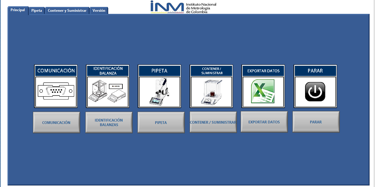 Control and data acquisition automatic for digital balances