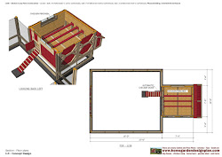 chicken plans coop l100 construction build detailed