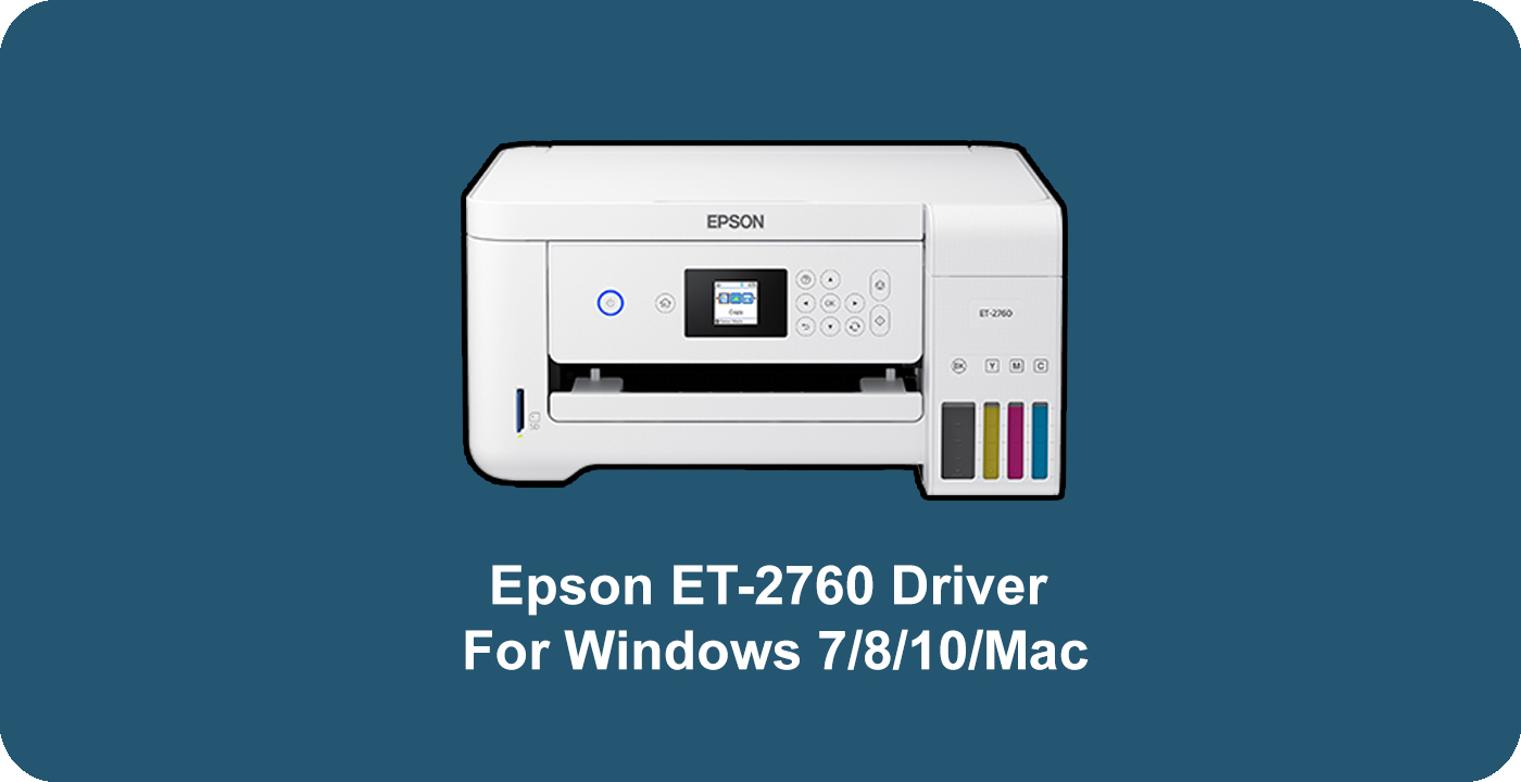 Epson Et 2760 Owner's Manual