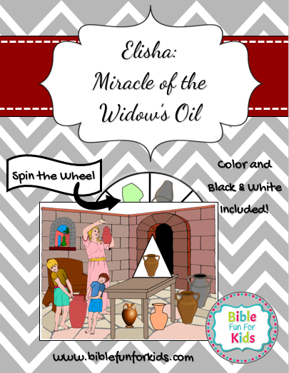 Bible Fun For Kids: 3.4. Elisha & the Widow's Oil