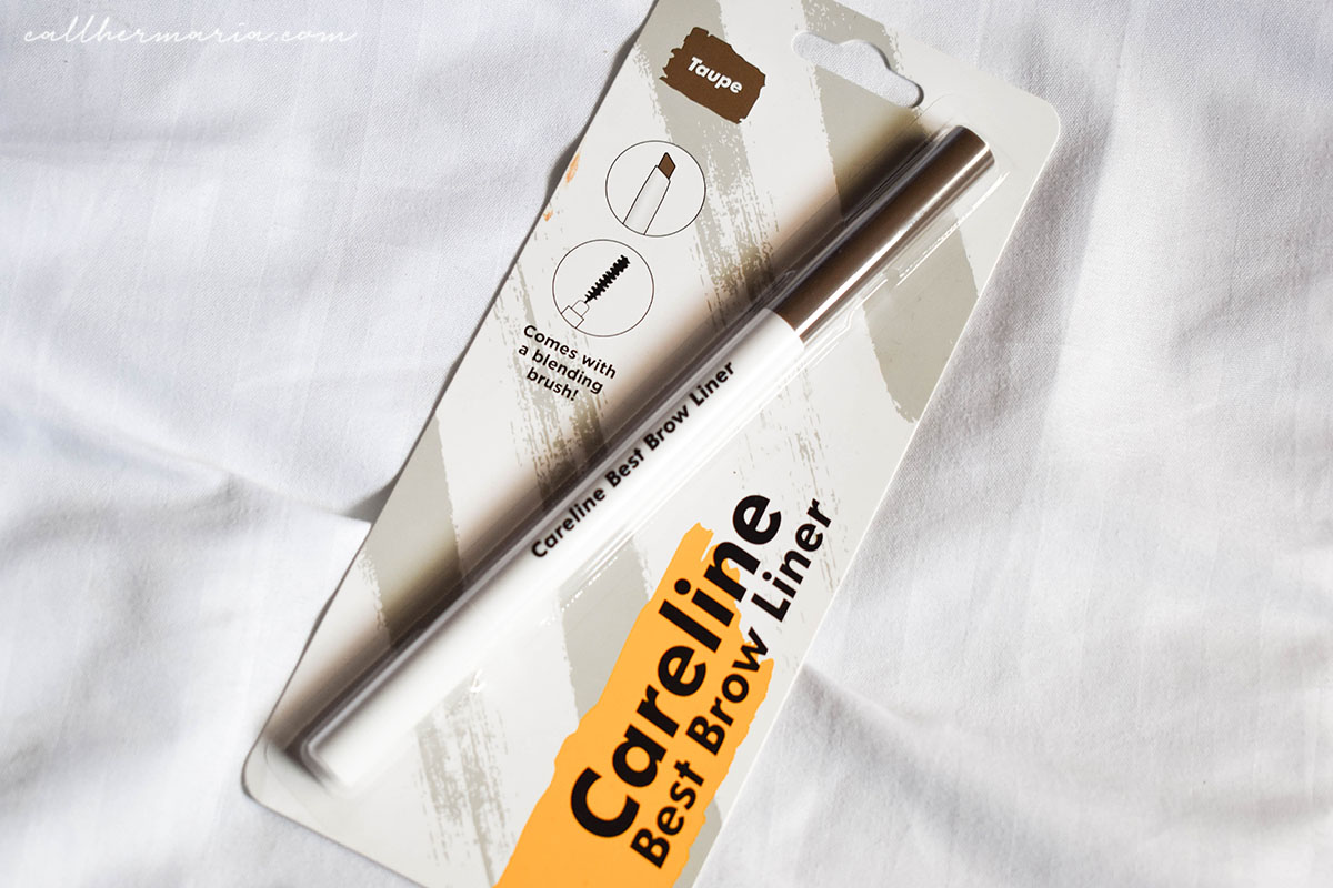 Careline Best Brow Liner Review and Swatch (Taupe) Call