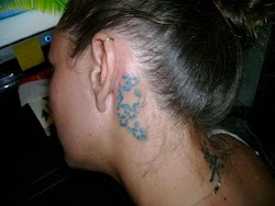 ear behind tattoo bird tattoos