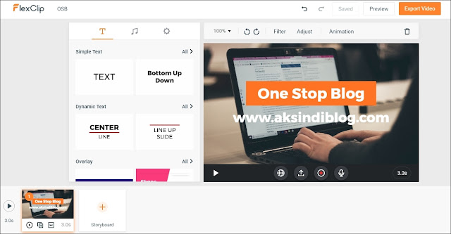 Flexclip Online Video Maker