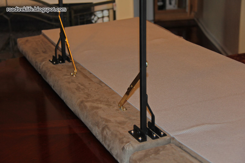 Roadtrek Modifications/ Mods, Upgrades, and Gadgets. Folding Mattress for Sprinter Front Seats