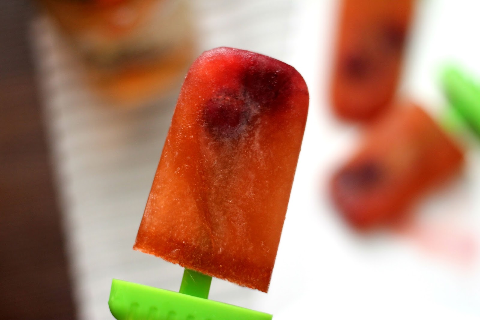 Forking Up Boozy Pops Peach Moonshine Iced Tea