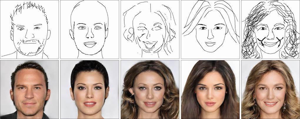 This app turns freehand sketches into realistic photos