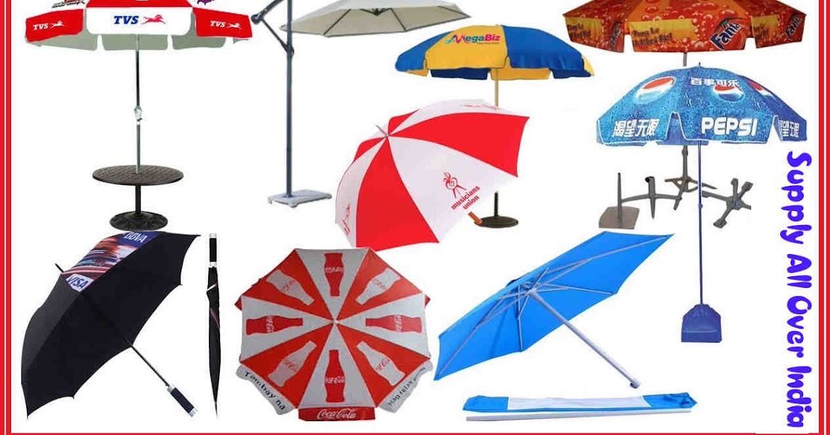 Customized, Personalized Golf Umbrellas No Minimum, Promotional