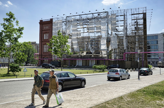 Baustelle Bauakademie von Karl Friedrich Schinkel, Werderscher Markt, 10117 Berlin, 17.06.2013