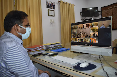 Gaya DM Ka Covid Vaccination Campaign, AnjNewsMedia, DM Gaya, Tikakaran Maha Abhiyan