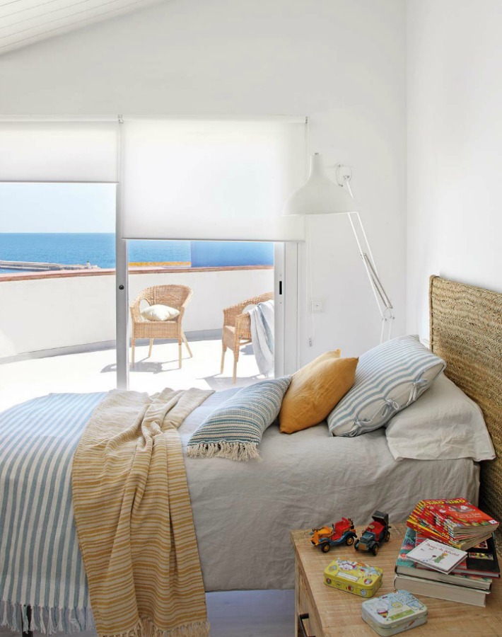 Una casa fresca y natural junto al mar Mediterráneo