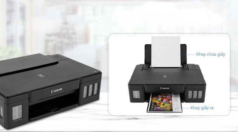 Khay nạp giấy 100 tờ - Máy in phun Canon Pixma G1010