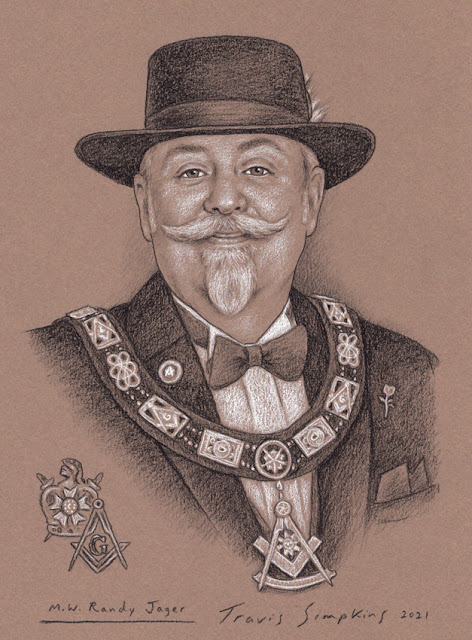M.W. Randy Jager. Grand Master. Grand Lodge of Arizona. by Travis Simpkins