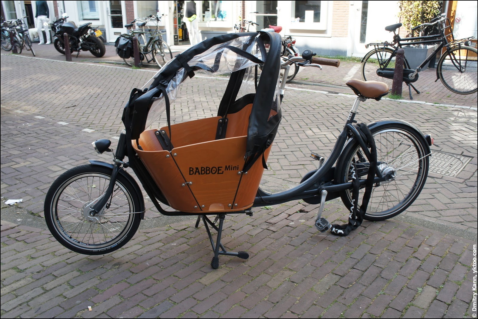 Двухколёсный bakfiets.