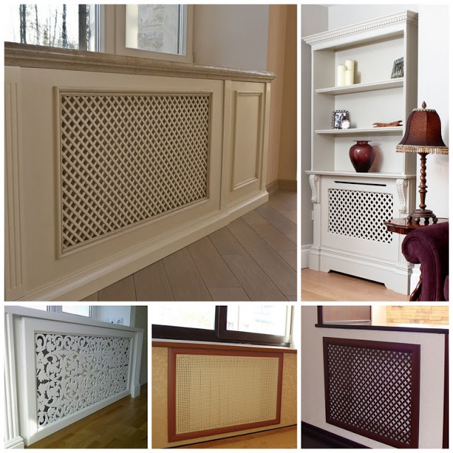 Как спрятать радиаторы отопления 