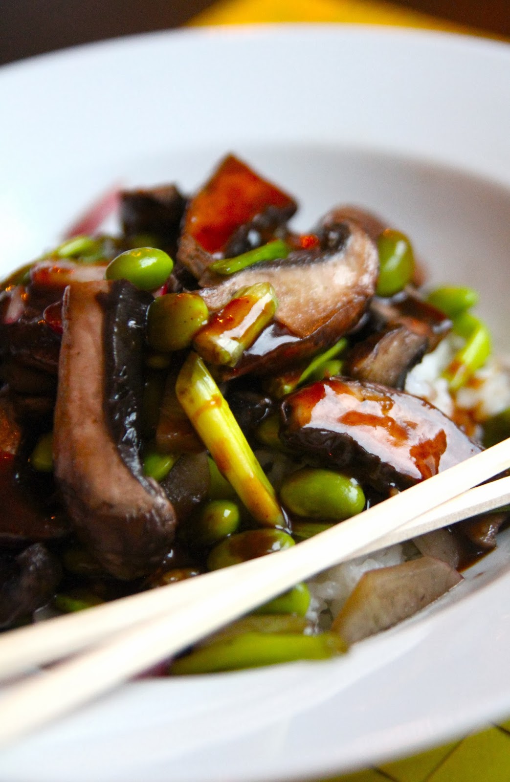 Smith's Vegan Kitchen Mongolian BBQ Portobello Mushrooms