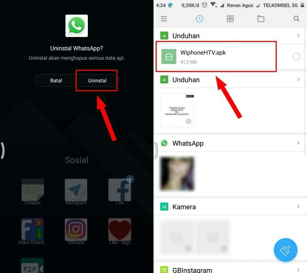 Cara Mengubah Tampilan WhatsApp Menjadi Sekeren Iphone X - Kawaii Tech