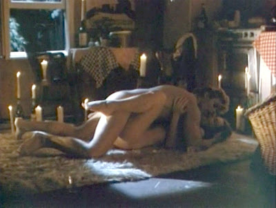 Jerry Butler and Veronica Hart in a scene from the 1982 film ROOMMATES