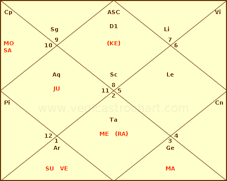 Vedic Astrology Chart: Vedic Astrology Chart Styles - North Indian