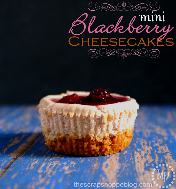 mini blackberry cheesecake recipe