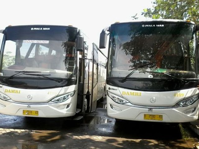 Layanan Bus Pariwisata Perum DAMRI Bandung