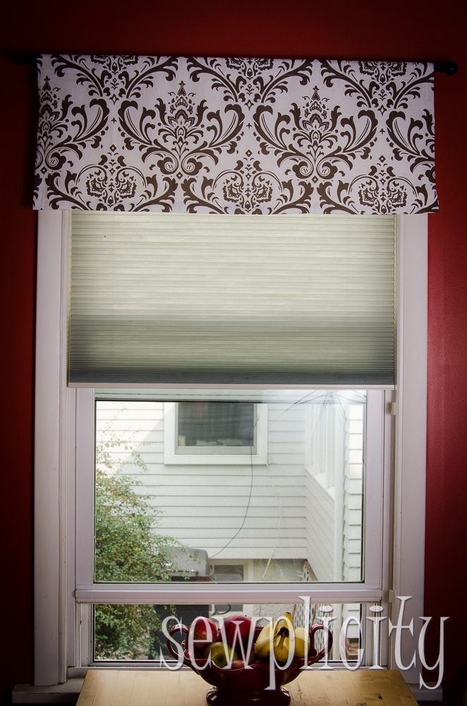 Sewplicity TUTORIAL Lined Valance