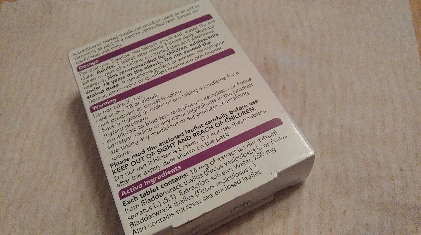 slimming aid wilko