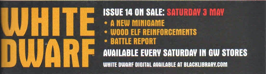 Minijuego en la White Dwarf Weekly número 14