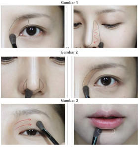 Cara Make up ala Korea Beserta Gambarnya