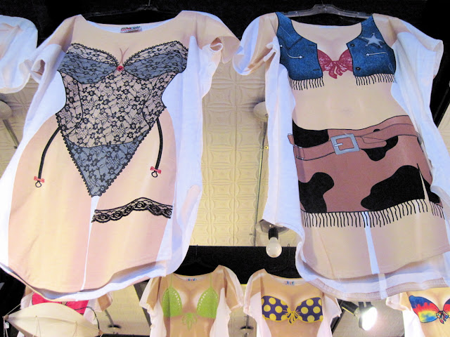 Become a lingerie or bikini model in seconds at Modern Gift in the West Village of New York