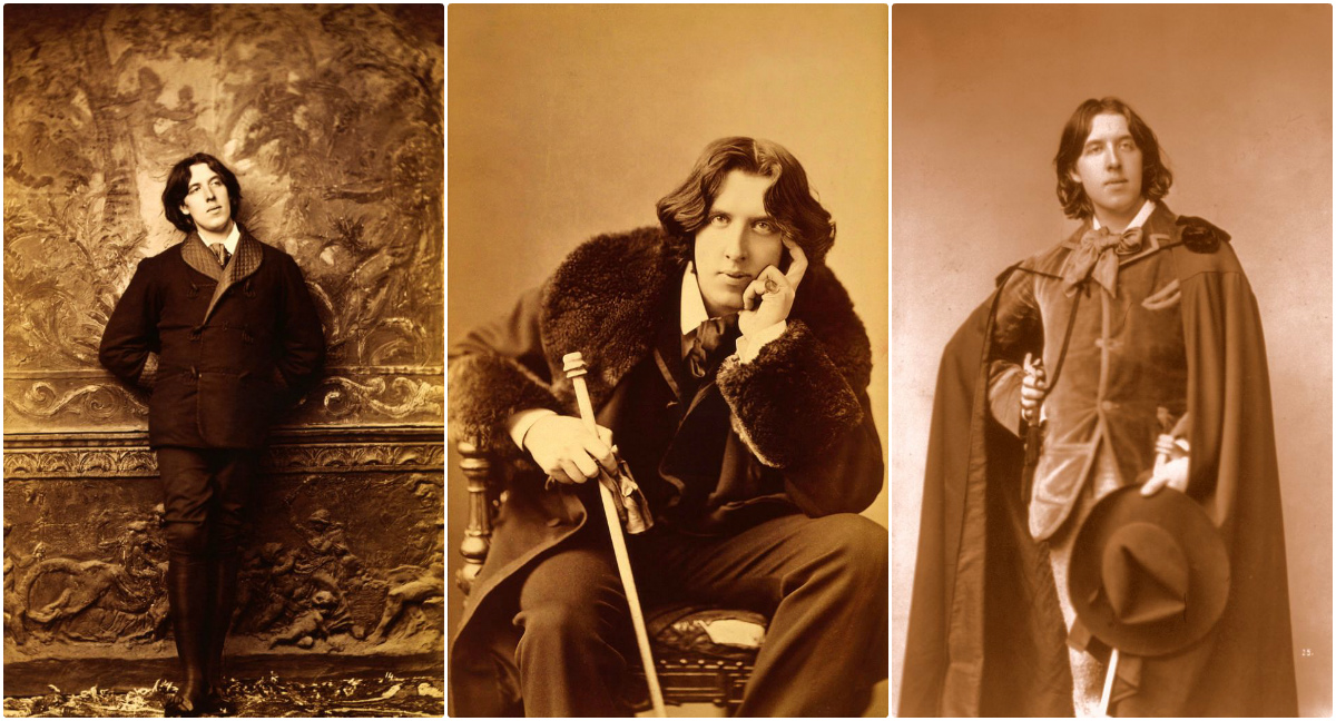 A Portrait Photos Collection of Oscar Wilde in New York in 1882 Taken by Napoleon  Sarony ~ Vintage Everyday