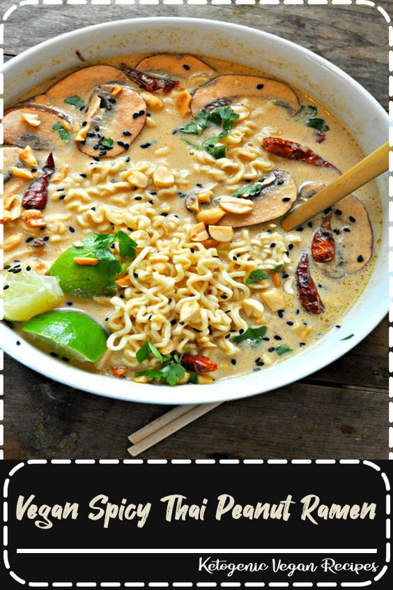 "Vegan Spicy Thai Peanut Ramen " News Recipes Update
