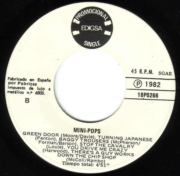 SPANISH BOMBS: Mini Pops -Mini Pops 7