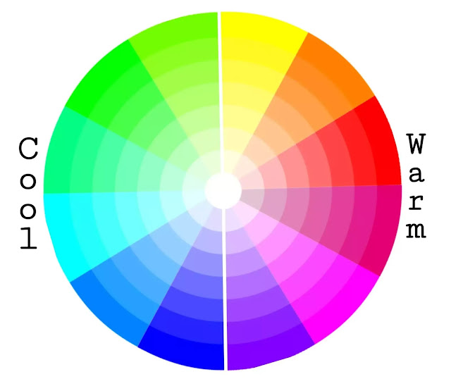 Each color has warm, neutral, cool tones